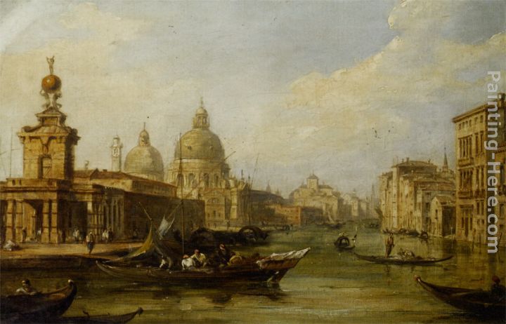 On the Grand Canal - Venice painting - Edward Pritchett On the Grand Canal - Venice art painting